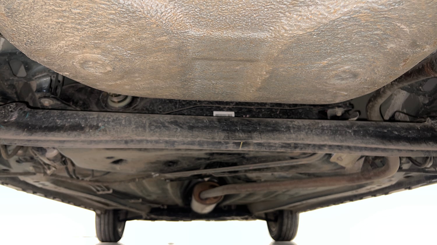 Used 2023 Maruti Suzuki Ignis Zeta 1.2 AMT Petrol Automatic extra REAR UNDERBODY VIEW (TAKEN FROM REAR)