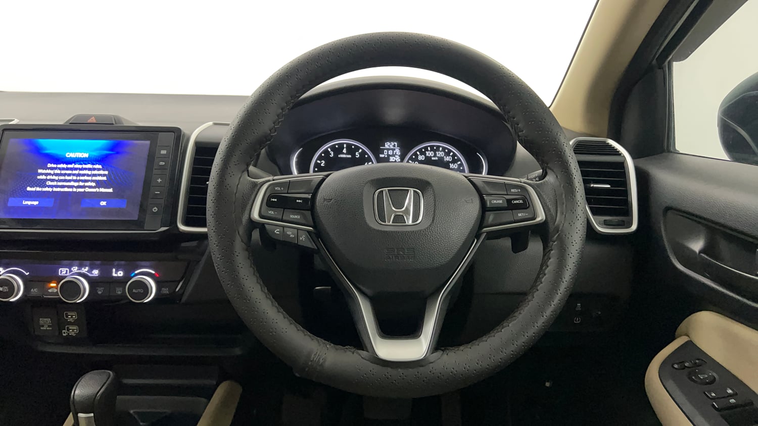 Used 2023 Honda City V CVT Petrol Petrol Automatic interior STEERING VIEW