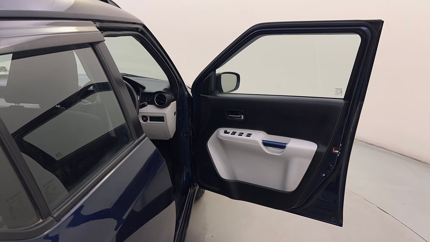 Used 2023 Maruti Suzuki Ignis Zeta 1.2 AMT Petrol Automatic interior RIGHT FRONT DOOR OPEN VIEW