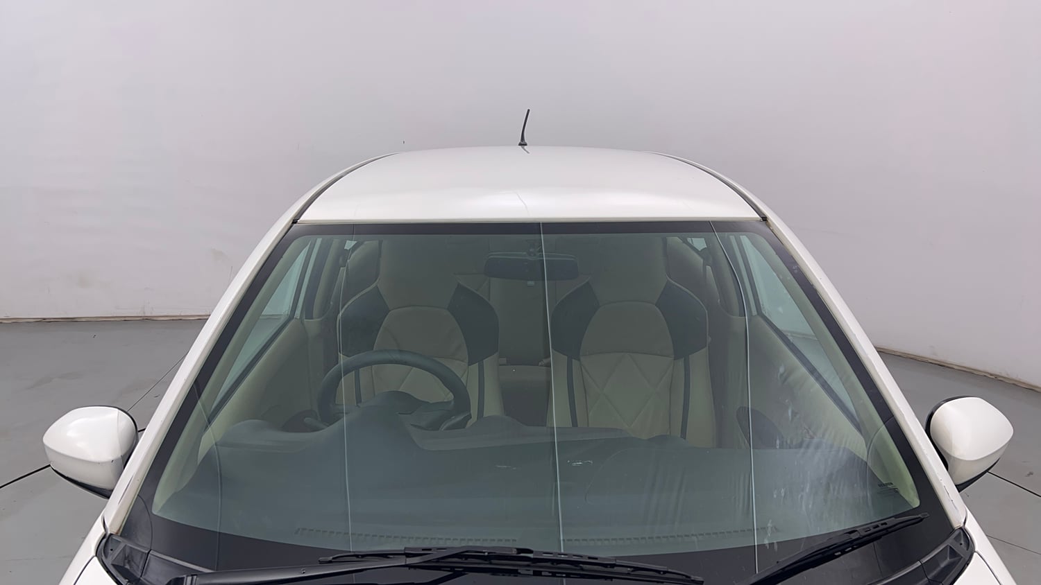 Used 2013 Honda Amaze 1.2 EX i-VTEC Petrol Manual exterior FRONT WINDSHIELD VIEW