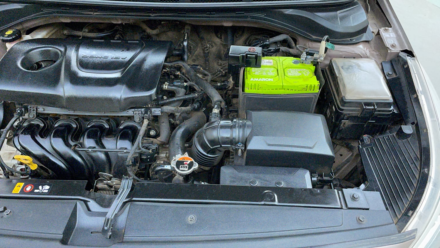 Used 2019 Hyundai Verna SX (O)1.6 VTVT Petrol Manual engine ENGINE LEFT SIDE VIEW
