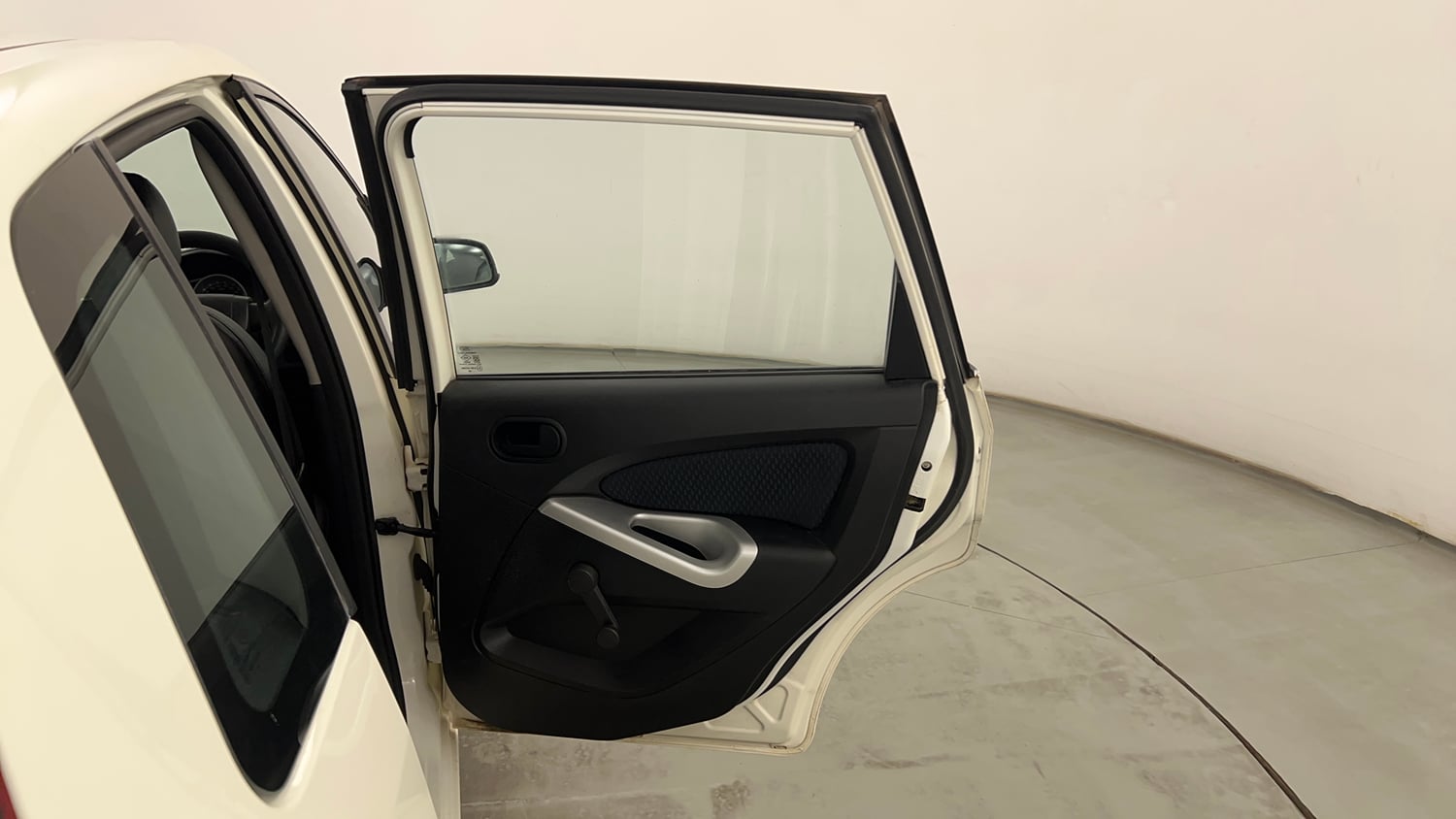 Used 2014 Ford Figo Duratec Petrol Titanium 1.2 Petrol Manual interior RIGHT REAR DOOR OPEN VIEW