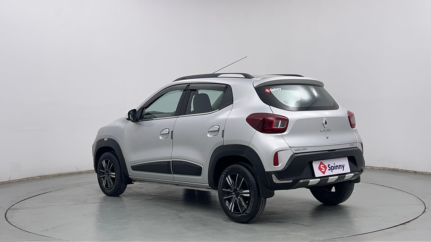 Used 2022 Renault Kwid CLIMBER 1.0 AMT (O) Petrol Automatic exterior LEFT REAR CORNER VIEW