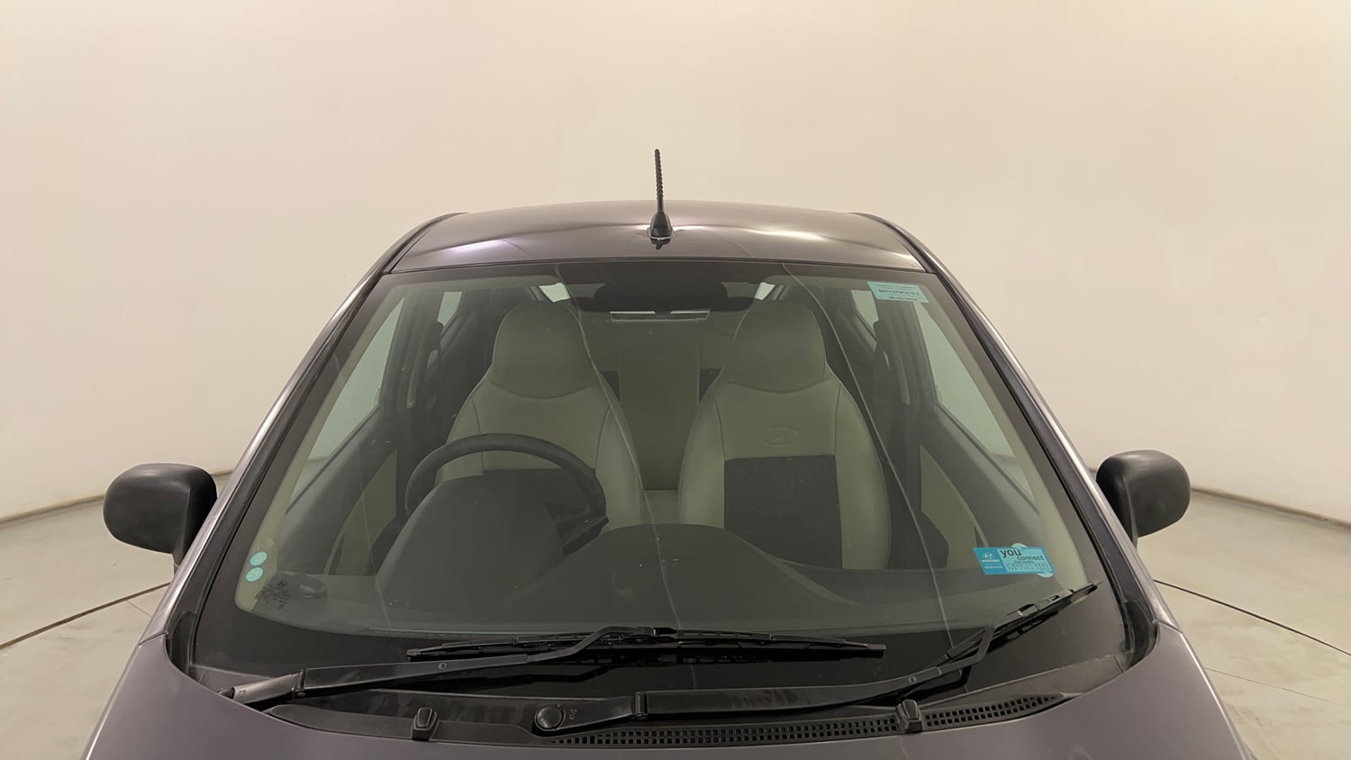 Used 2019 Hyundai Eon Era + Petrol Manual exterior FRONT WINDSHIELD VIEW