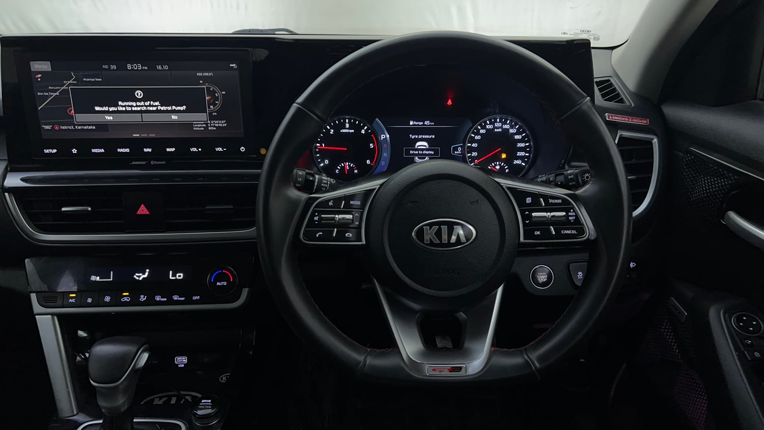 Used 2021 Kia Seltos GTX Plus AT 1.5 Diesel Diesel Automatic interior STEERING VIEW
