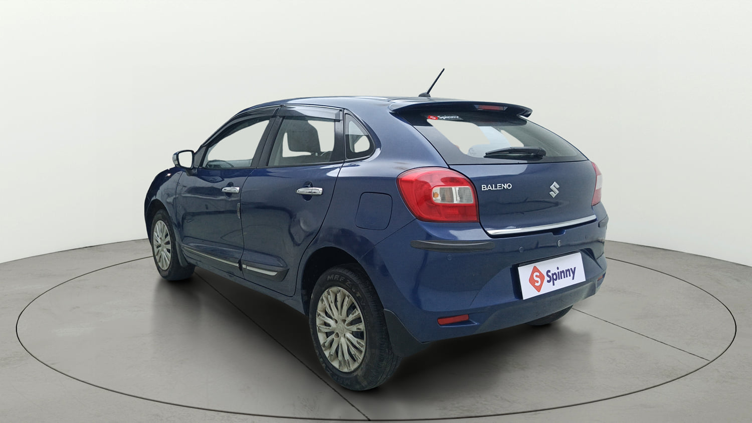 Used 2019 Maruti Suzuki Baleno Delta Petrol Manual exterior LEFT REAR CORNER VIEW