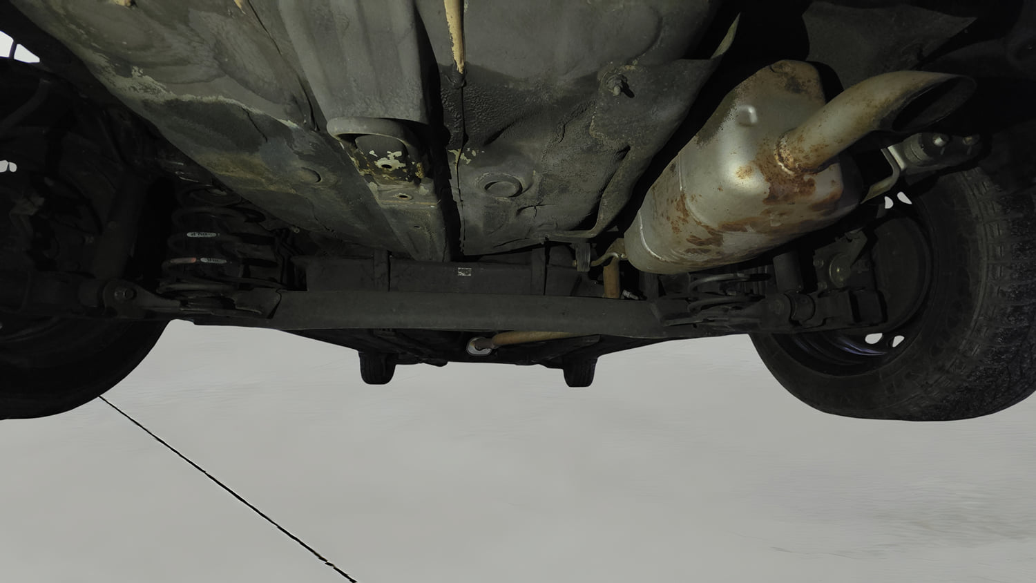 Used 2018 Hyundai Grand i10 Sportz (O) 1.2 Kappa VTVT Petrol Manual extra REAR RIGHT UNDERBODY VIEW