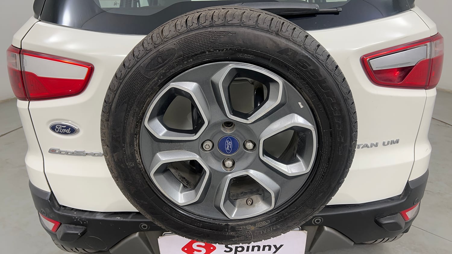 Used 2021 Ford EcoSport Titanium Plus 1.5L Ti-VCT AT Petrol Automatic tyres SPARE TYRE VIEW