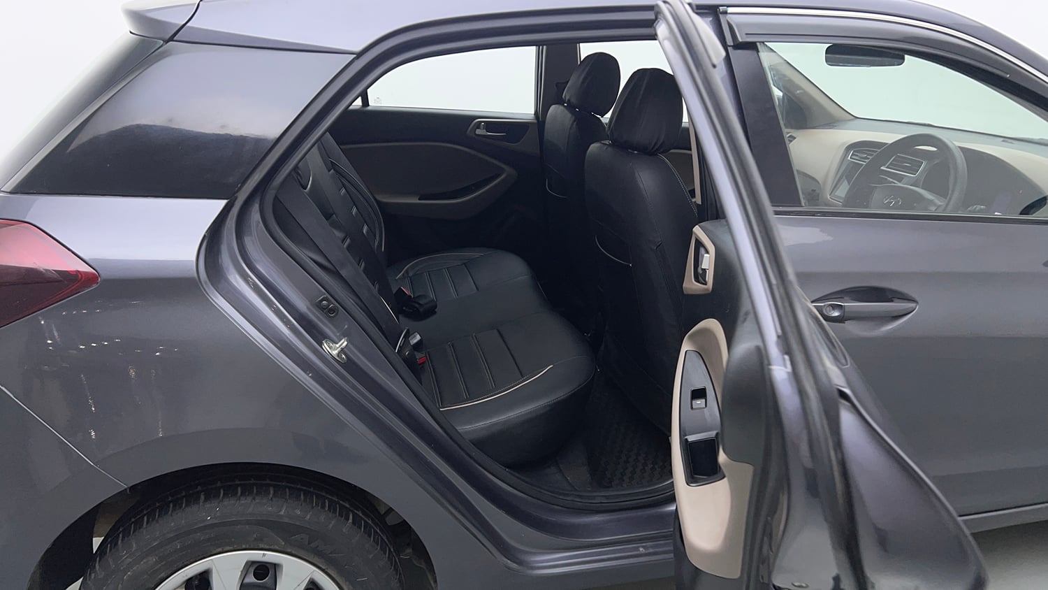 Used 2019 Hyundai Elite i20 Magna Plus 1.2 Petrol Manual interior RIGHT SIDE REAR DOOR CABIN VIEW