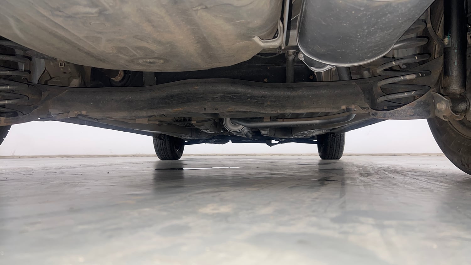 Used 2013 Honda Brio S MT Petrol Manual extra REAR UNDERBODY VIEW (TAKEN FROM REAR)