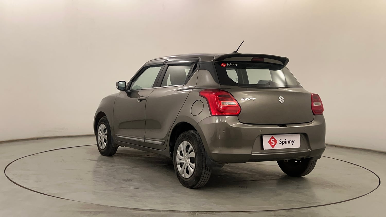 Used 2021 Maruti Suzuki Swift VXi Petrol Manual exterior LEFT REAR CORNER VIEW