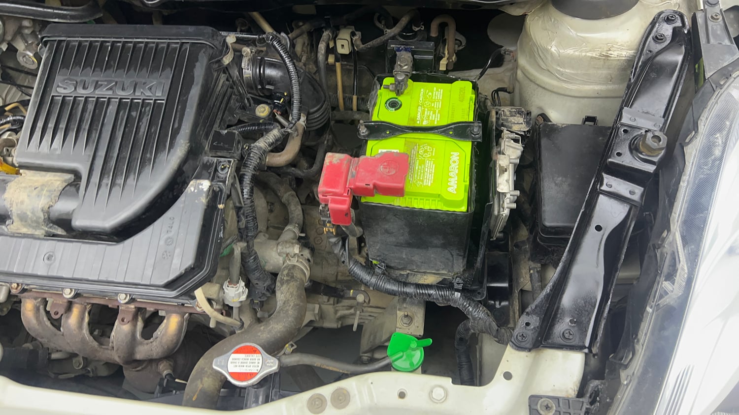 Used 2017 Maruti Suzuki Swift Dzire VXI Petrol Manual engine ENGINE LEFT SIDE VIEW