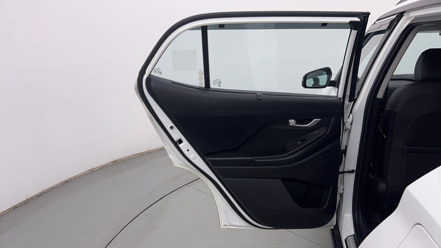 Used 2024 Hyundai Creta SX 1.5 Petrol Adventure Edition Petrol Manual interior LEFT REAR DOOR OPEN VIEW