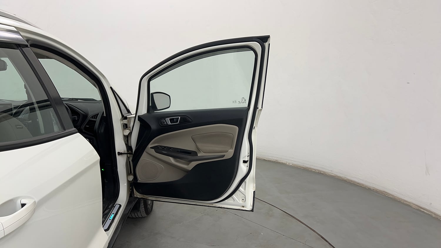Used 2021 Ford EcoSport Titanium Plus 1.5L Ti-VCT AT Petrol Automatic interior RIGHT FRONT DOOR OPEN VIEW