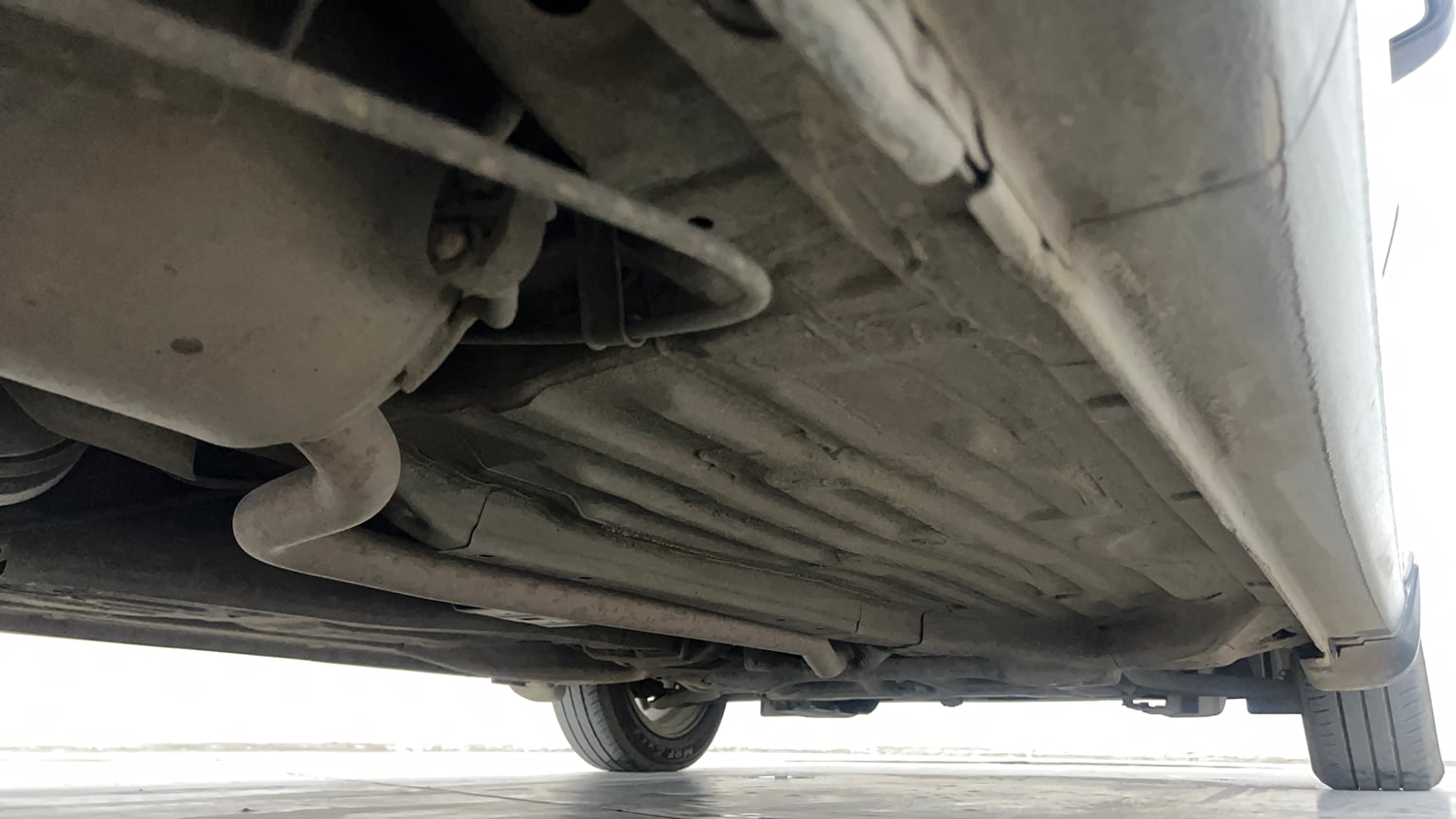Used 2020 Honda Amaze 1.2 VX CVT Petrol Petrol Automatic extra REAR RIGHT UNDERBODY VIEW