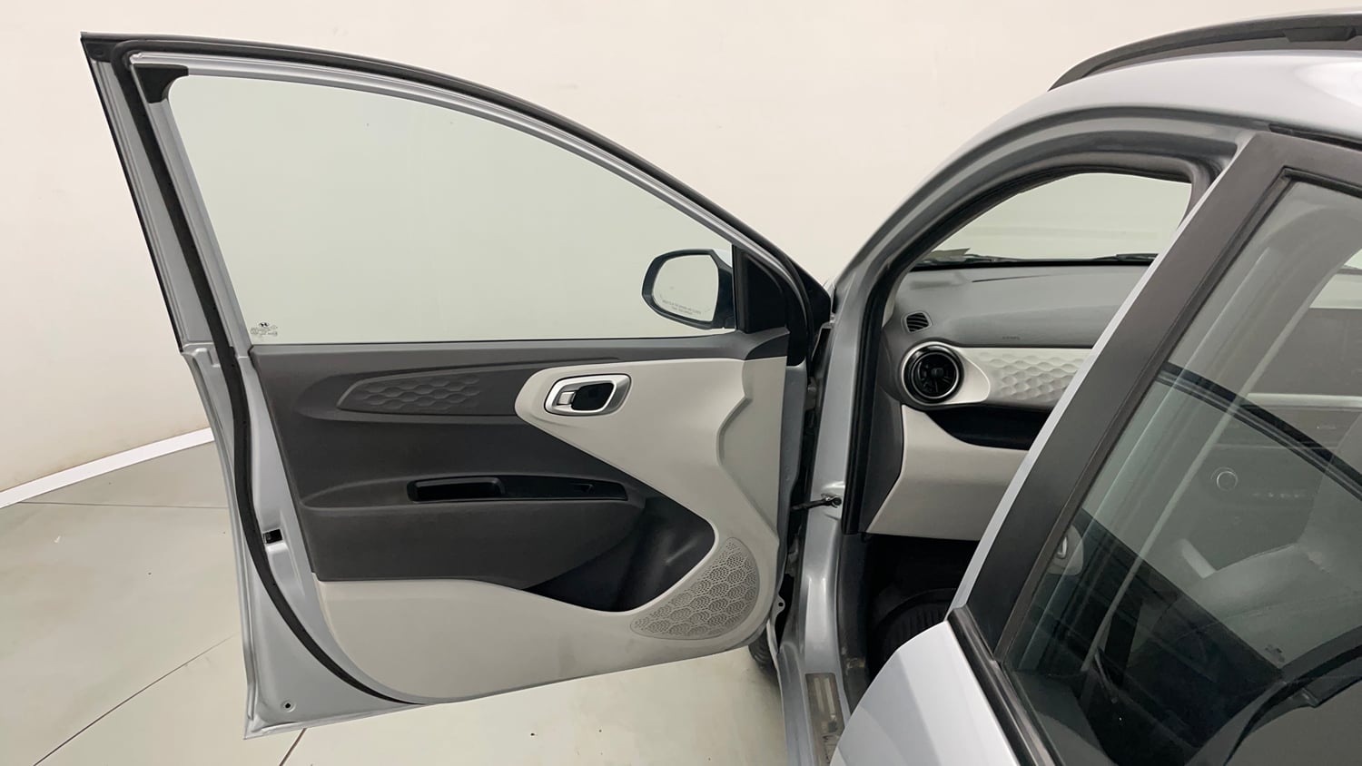 Used 2022 Hyundai Grand i10 Nios Sportz AMT 1.2 Kappa VTVT Petrol Automatic interior LEFT FRONT DOOR OPEN VIEW