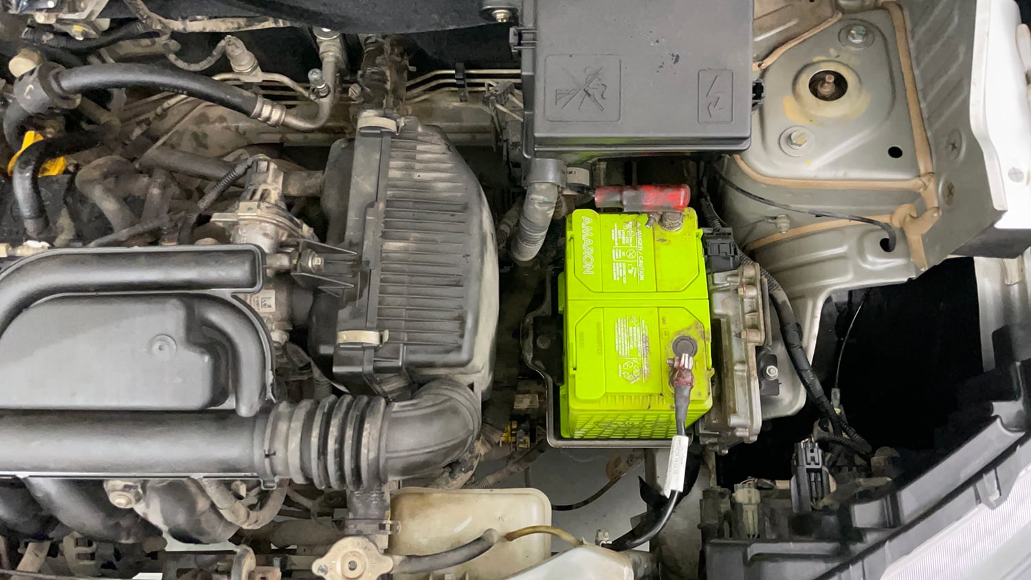 Used 2022 Renault Kwid RXT 1.0 AMT (O) Petrol Automatic engine ENGINE LEFT SIDE VIEW
