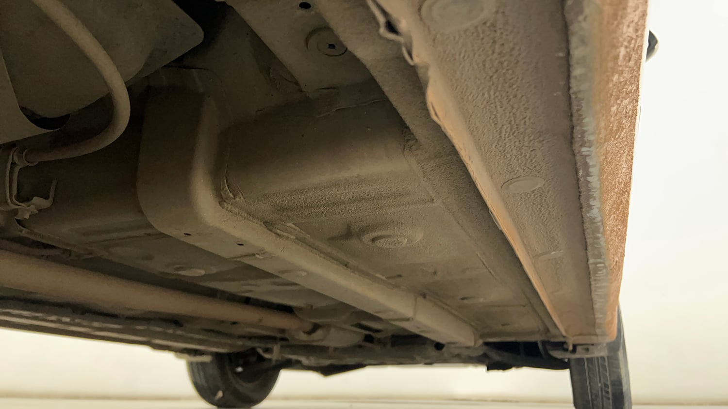 Used 2015 Hyundai Grand i10 Sportz 1.2 Kappa VTVT Petrol Manual extra REAR RIGHT UNDERBODY VIEW