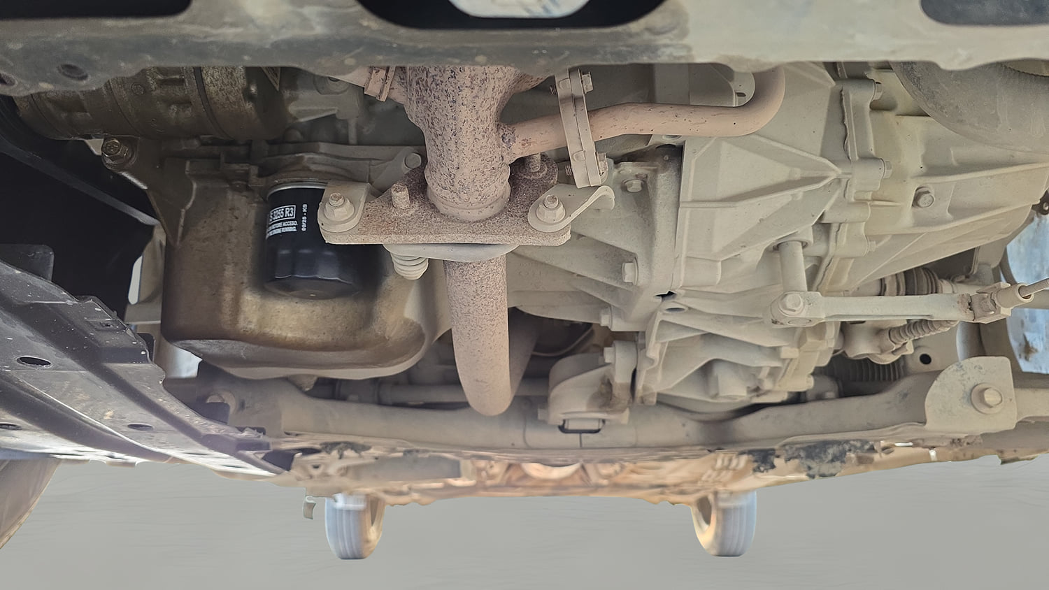 Used 2021 Maruti Suzuki Swift VXi Petrol Manual extra FRONT LEFT UNDERBODY VIEW