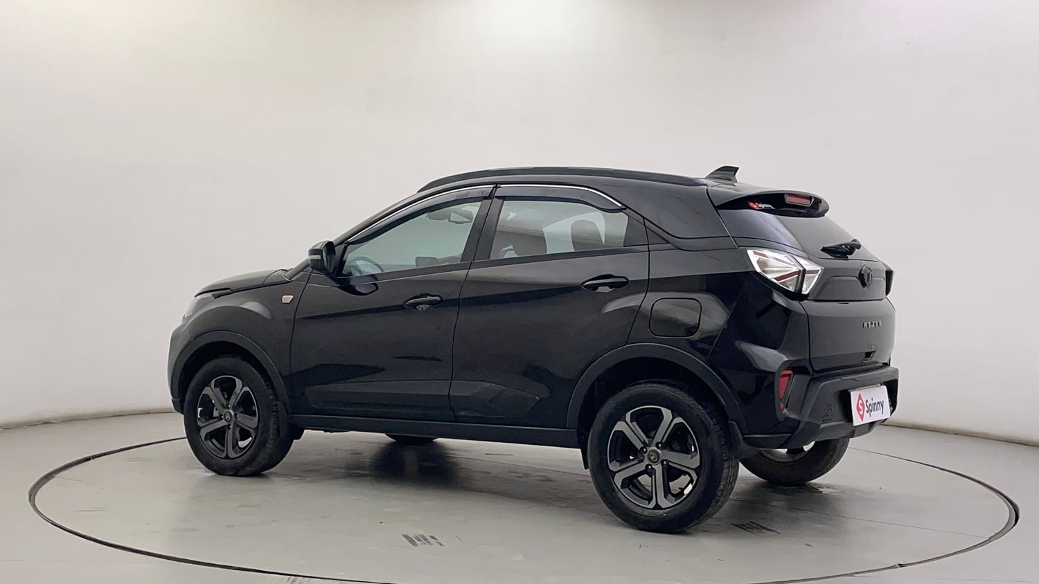 Used 2023 Tata Nexon XZA Plus LUXS Diesel Red Dark Edition Diesel Automatic exterior LEFT REAR CORNER VIEW