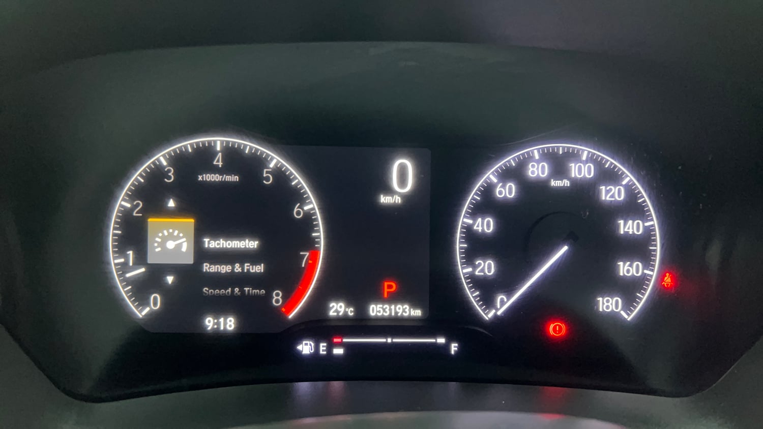 Used 2024 Honda Elevate VX CVT Petrol Automatic interior CLUSTERMETER VIEW