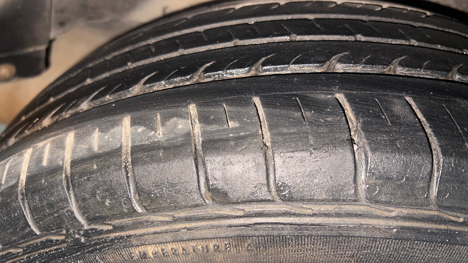 Used 2022 Honda WR-V VX MT Petrol Petrol Manual tyres RIGHT REAR TYRE TREAD VIEW