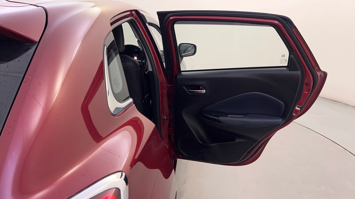 Used 2024 Maruti Suzuki Baleno Zeta AGS Petrol Automatic interior RIGHT REAR DOOR OPEN VIEW