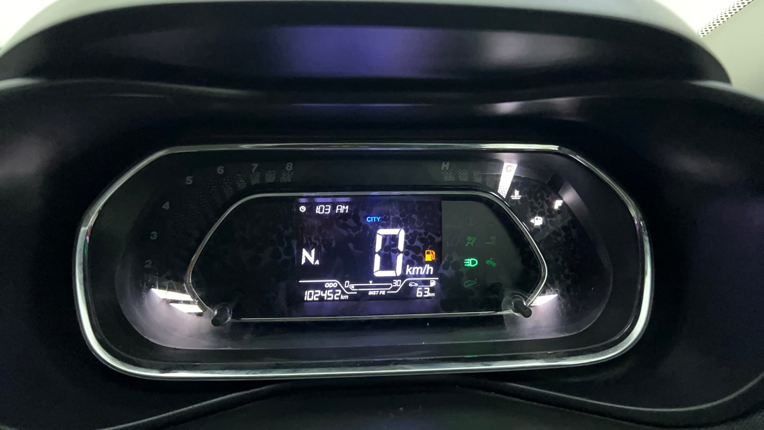Used 2022 Tata Nexon XZA Plus Diesel Diesel Automatic interior CLUSTERMETER VIEW