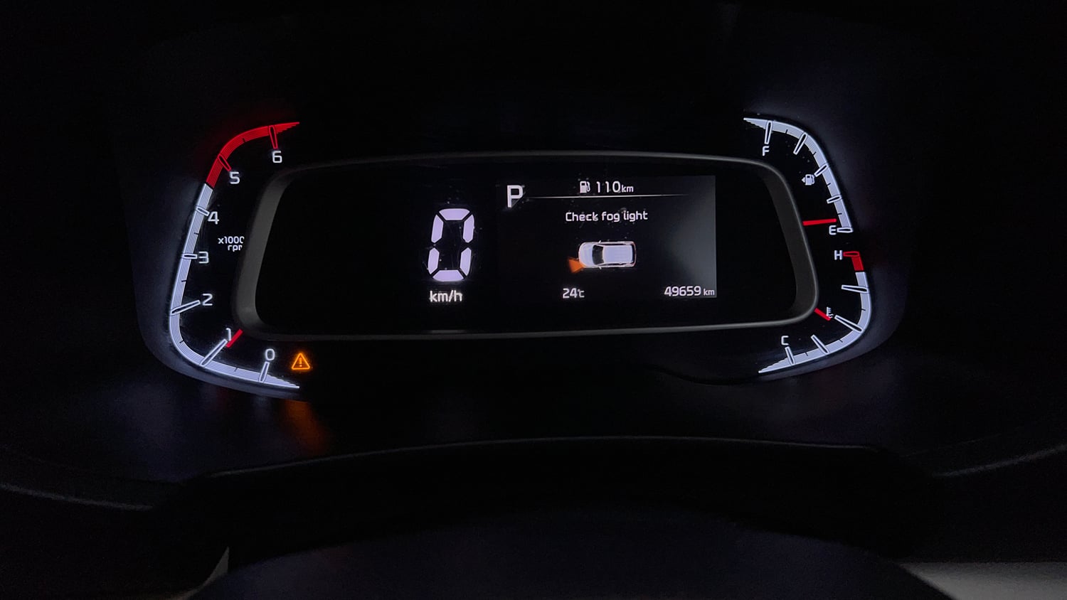 Used 2022 Kia Sonet HTX 1.5 AT Diesel Automatic interior CLUSTERMETER VIEW