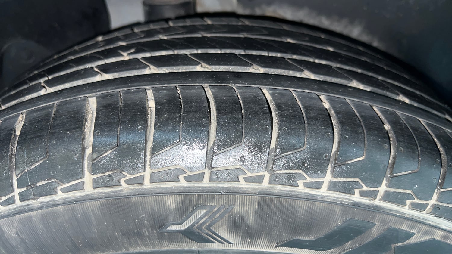 Used 2022 Hyundai Creta SX 1.5 Petrol Executive Petrol Manual tyres RIGHT REAR TYRE TREAD VIEW