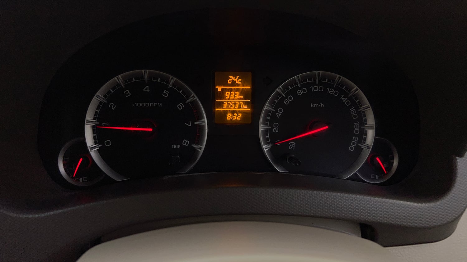 Used 2016 Maruti Suzuki Ertiga ZXI Petrol Manual interior CLUSTERMETER VIEW