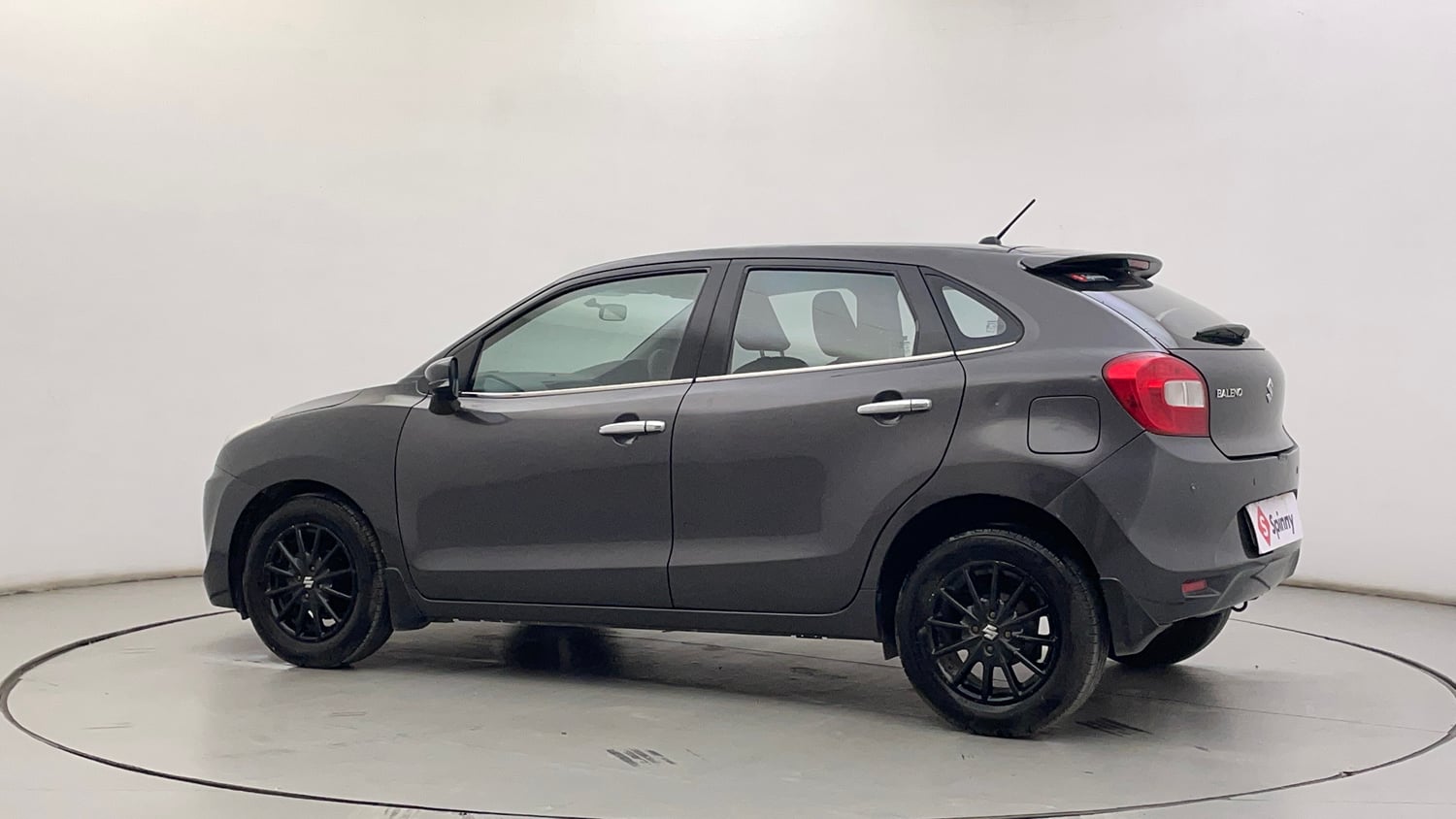 Used 2017 Maruti Suzuki Baleno Delta 1.2 Petrol Manual exterior LEFT REAR CORNER VIEW