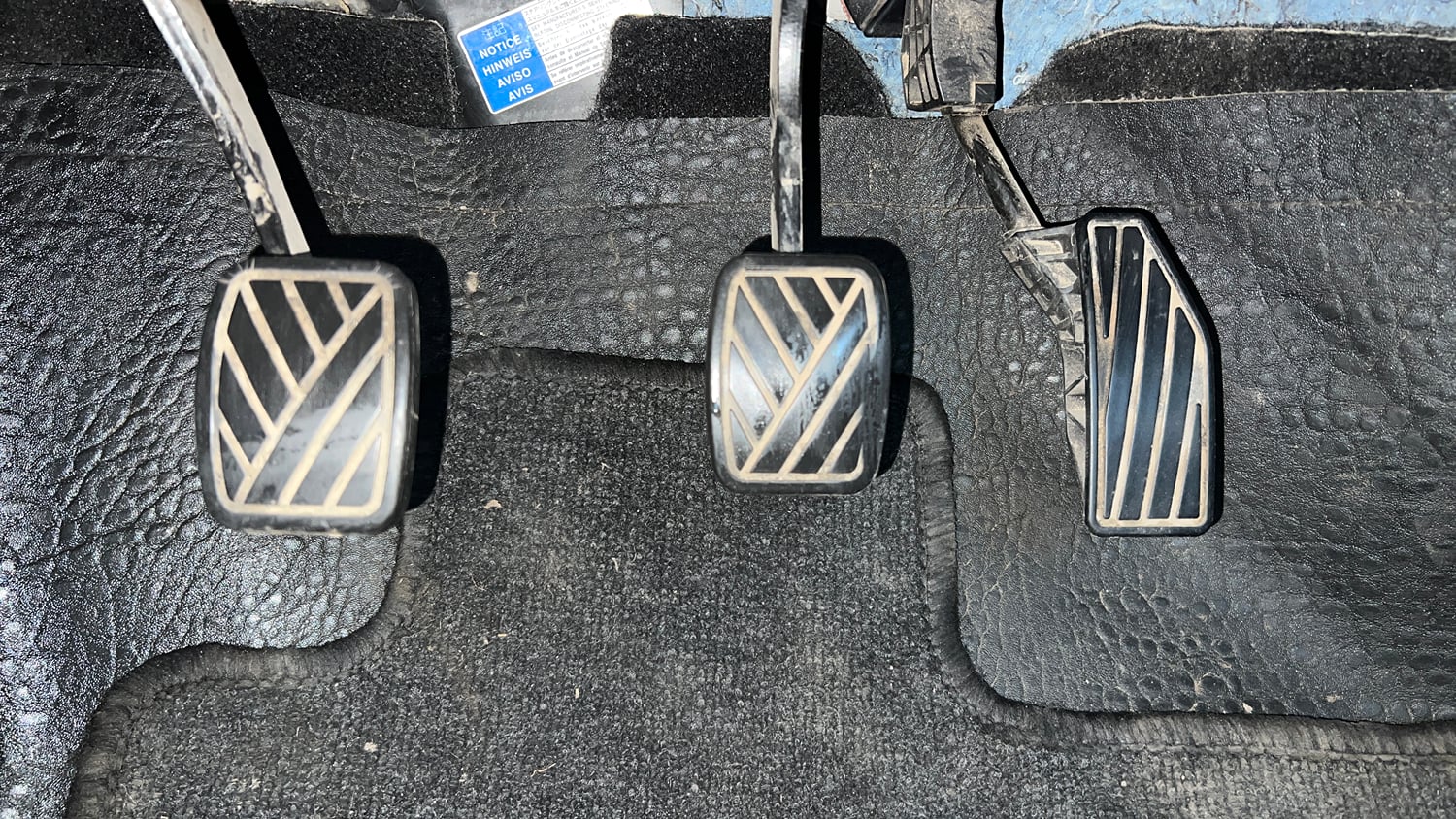 Used 2020 Maruti Suzuki Baleno Zeta Petrol Manual interior PEDALS VIEW