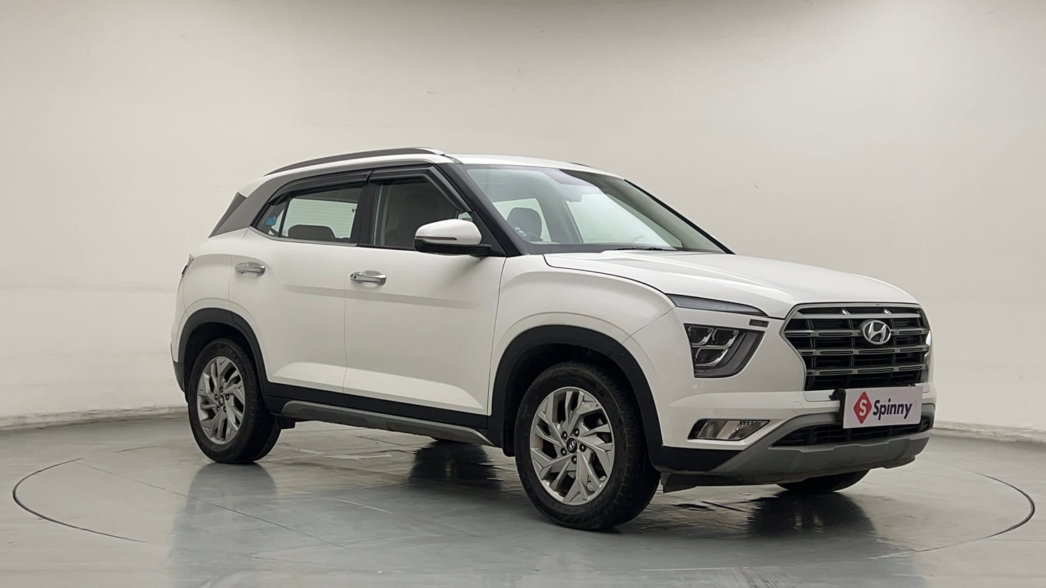 Used 2022 Hyundai Creta SX 1.5 Petrol Executive Petrol Manual exterior RIGHT FRONT CORNER VIEW