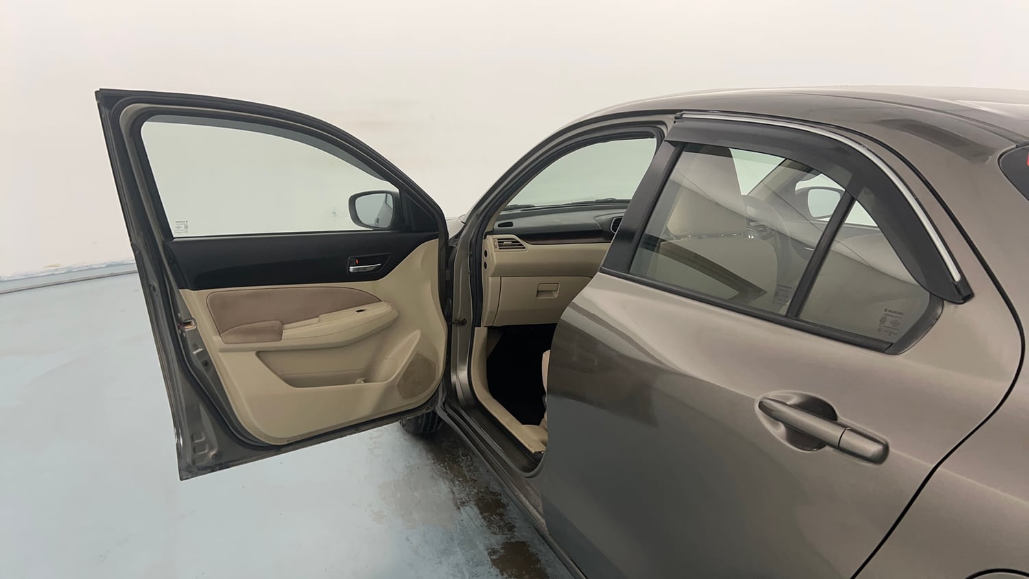 Used 2018 Maruti Suzuki Dzire VXi Petrol Manual interior LEFT FRONT DOOR OPEN VIEW