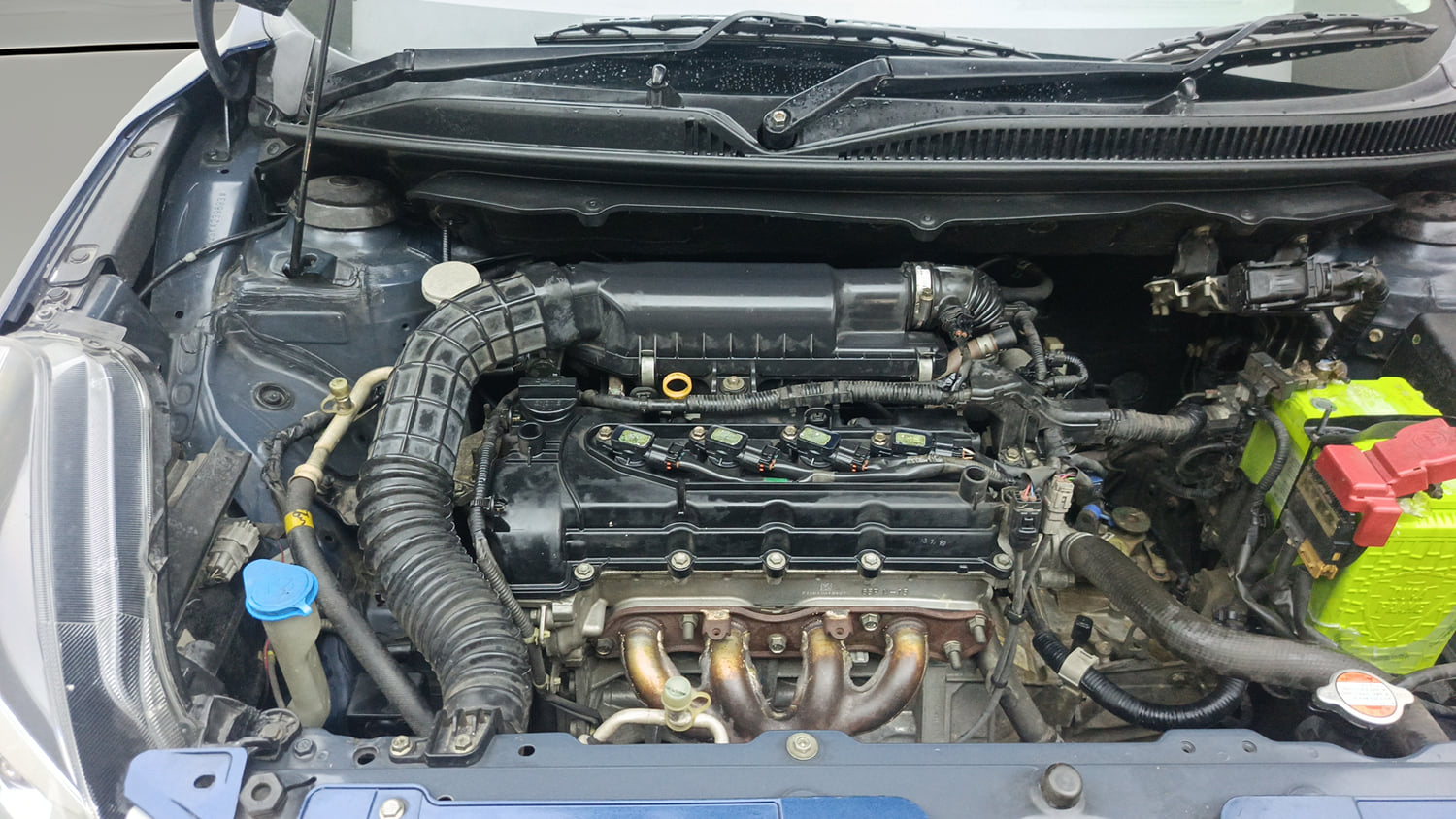 Used 2019 Maruti Suzuki Baleno Delta Petrol Manual engine ENGINE RIGHT SIDE VIEW