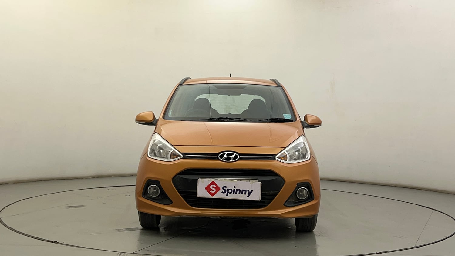 Used 2015 Hyundai Grand i10 Sportz 1.2 Kappa VTVT Petrol Manual exterior FRONT VIEW