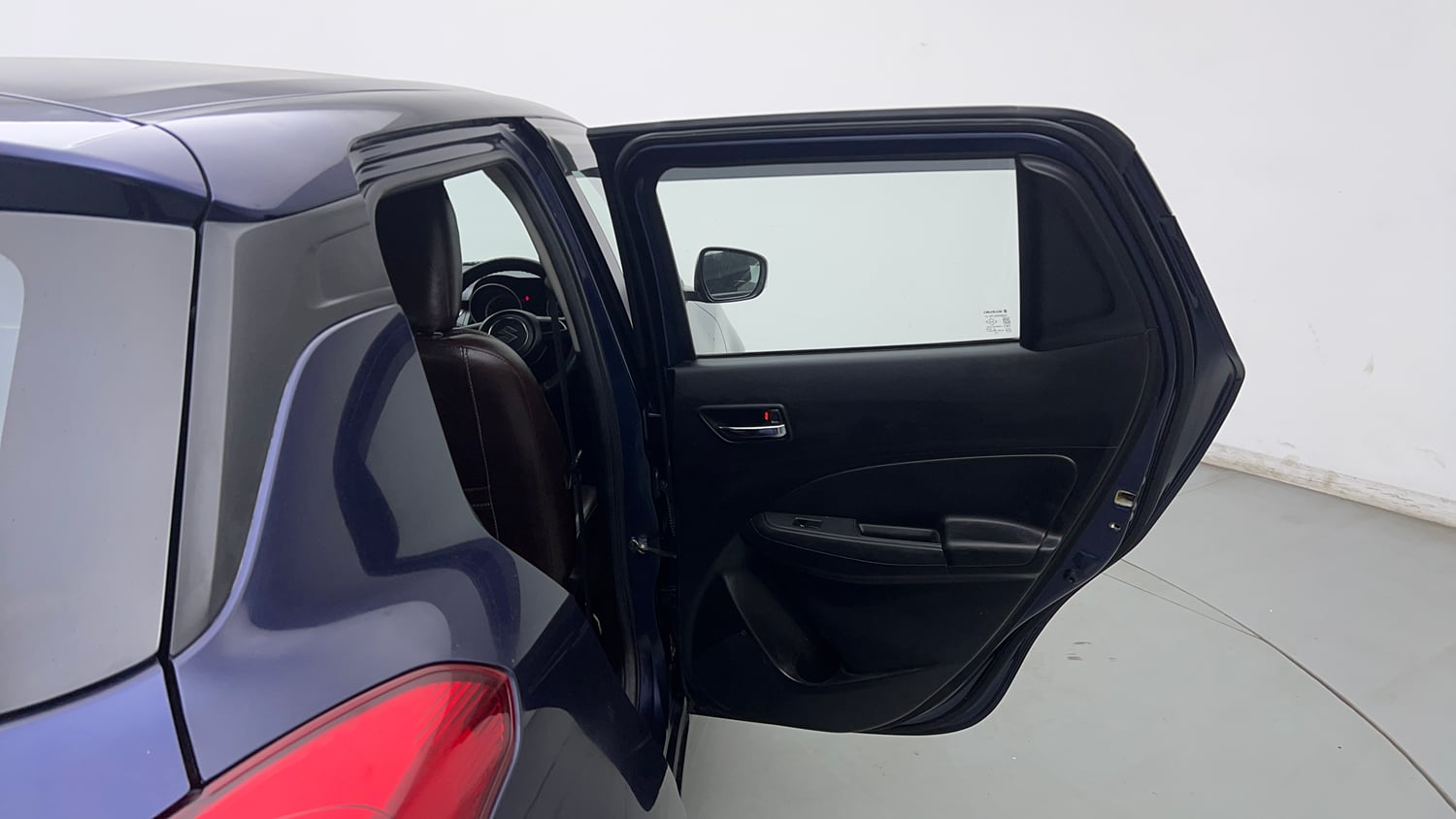 Used 2022 Maruti Suzuki Swift VXi Petrol Manual interior RIGHT REAR DOOR OPEN VIEW