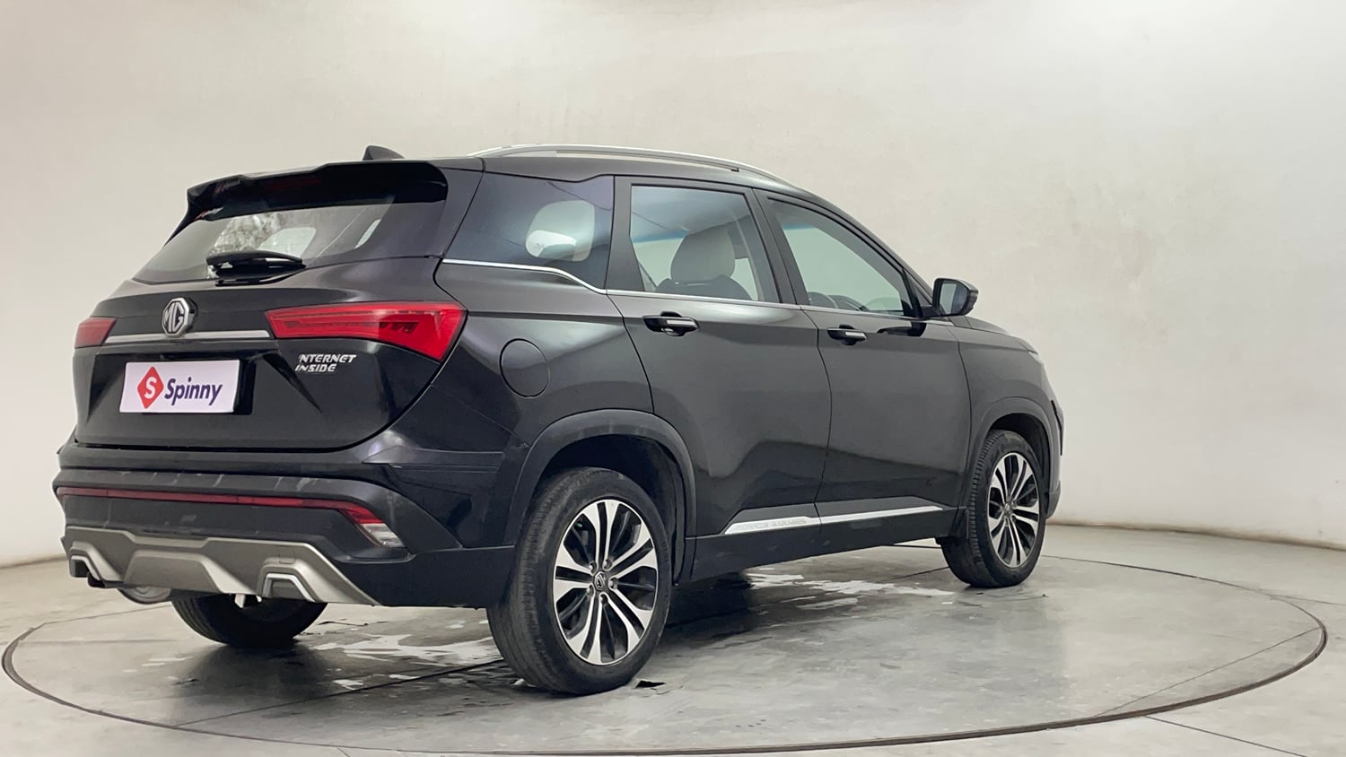 Used 2021 MG Motors Hector Sharp 1.5 Petrol CVT Petrol Automatic exterior RIGHT REAR CORNER VIEW