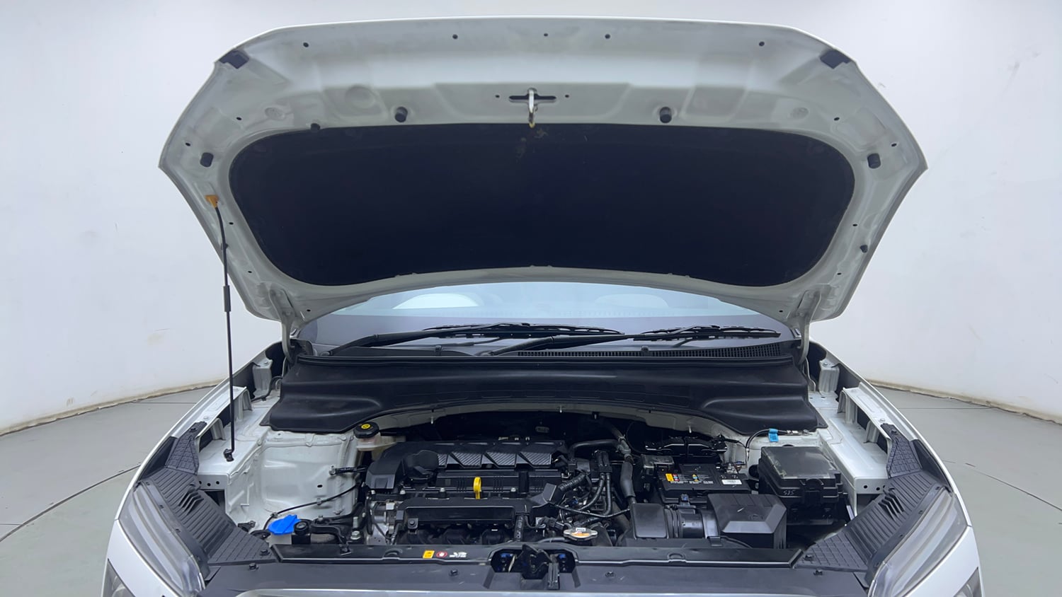 Used 2023 Hyundai Creta S 1.5 Petrol Petrol Manual engine ENGINE & BONNET OPEN FRONT VIEW