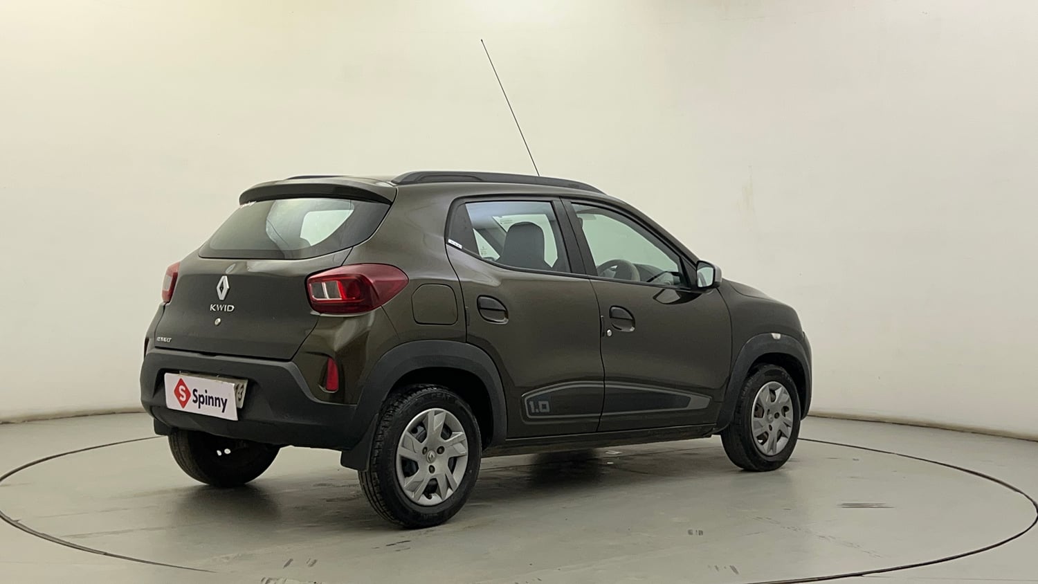 Used 2020 Renault Kwid RXT 1.0 Opt Petrol Manual exterior RIGHT REAR CORNER VIEW