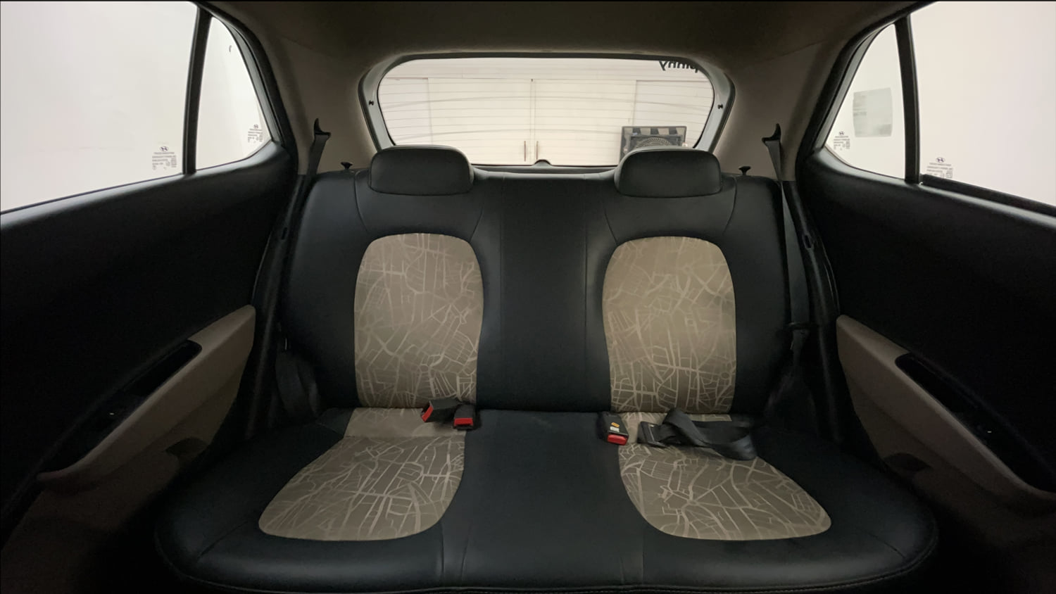 Used 2018 Hyundai Grand i10 Sportz AT 1.2 Kappa VTVT Petrol Automatic interior REAR SEAT CONDITION VIEW