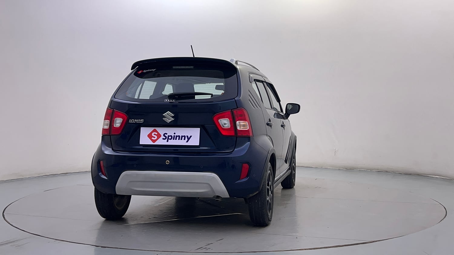 Used 2023 Maruti Suzuki Ignis Zeta 1.2 AMT Petrol Automatic exterior RIGHT REAR CORNER VIEW
