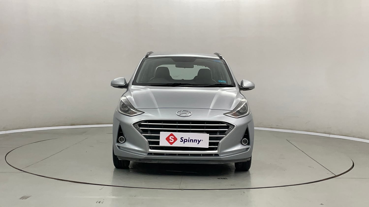 Used 2022 Hyundai Grand i10 Nios Sportz AMT 1.2 Kappa VTVT Petrol Automatic exterior FRONT VIEW