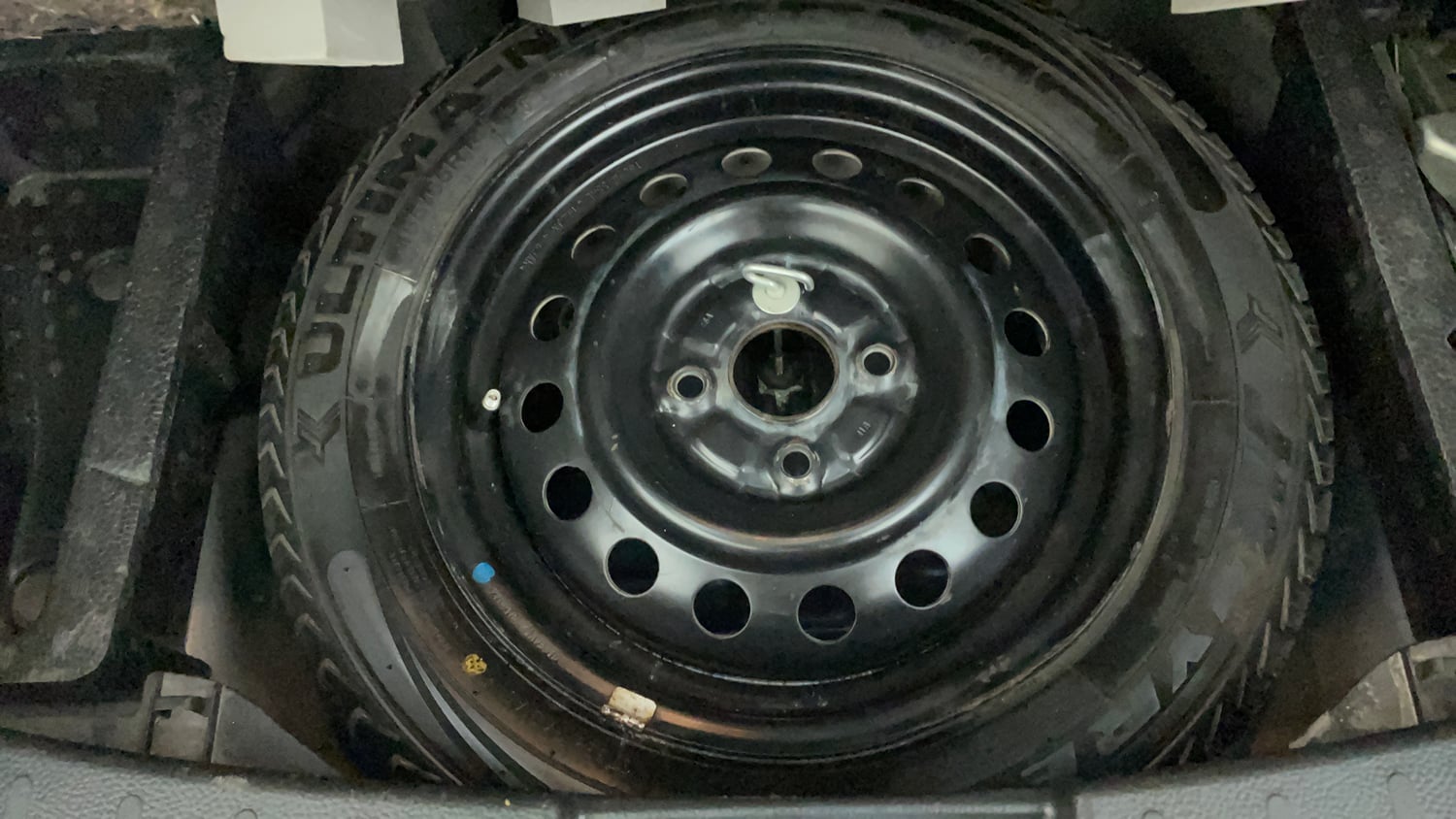 Used 2019 Maruti Suzuki Wagon R VXI Petrol Manual tyres SPARE TYRE VIEW