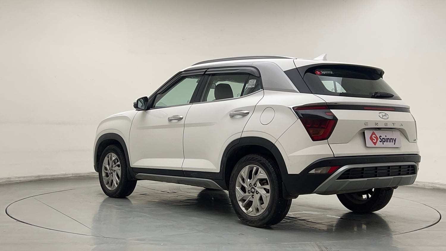 Used 2022 Hyundai Creta SX 1.5 Petrol Executive Petrol Manual exterior LEFT REAR CORNER VIEW