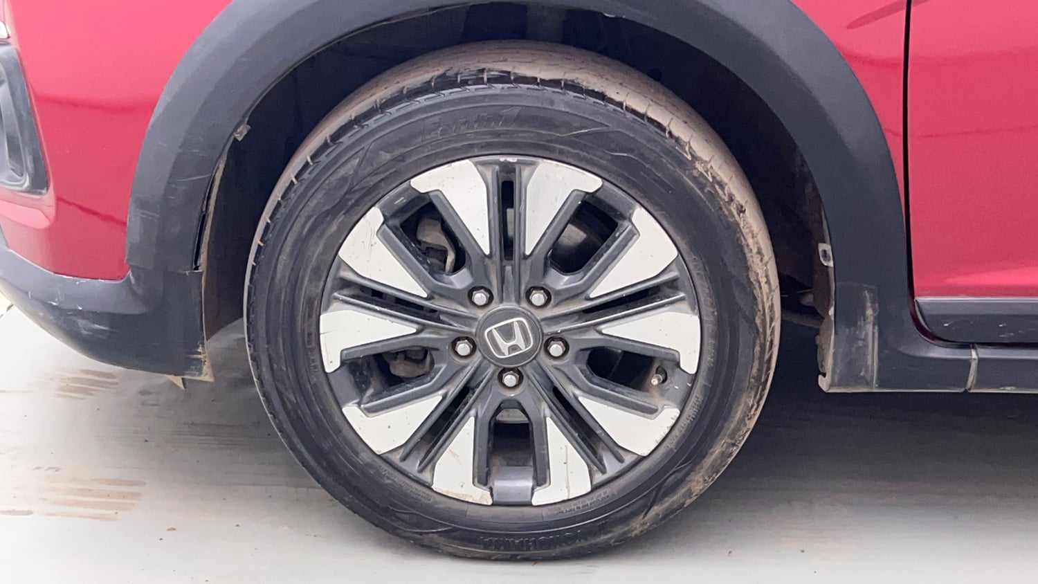 Used 2021 Honda WR-V SV MT Diesel Diesel Manual tyres LEFT FRONT TYRE RIM VIEW
