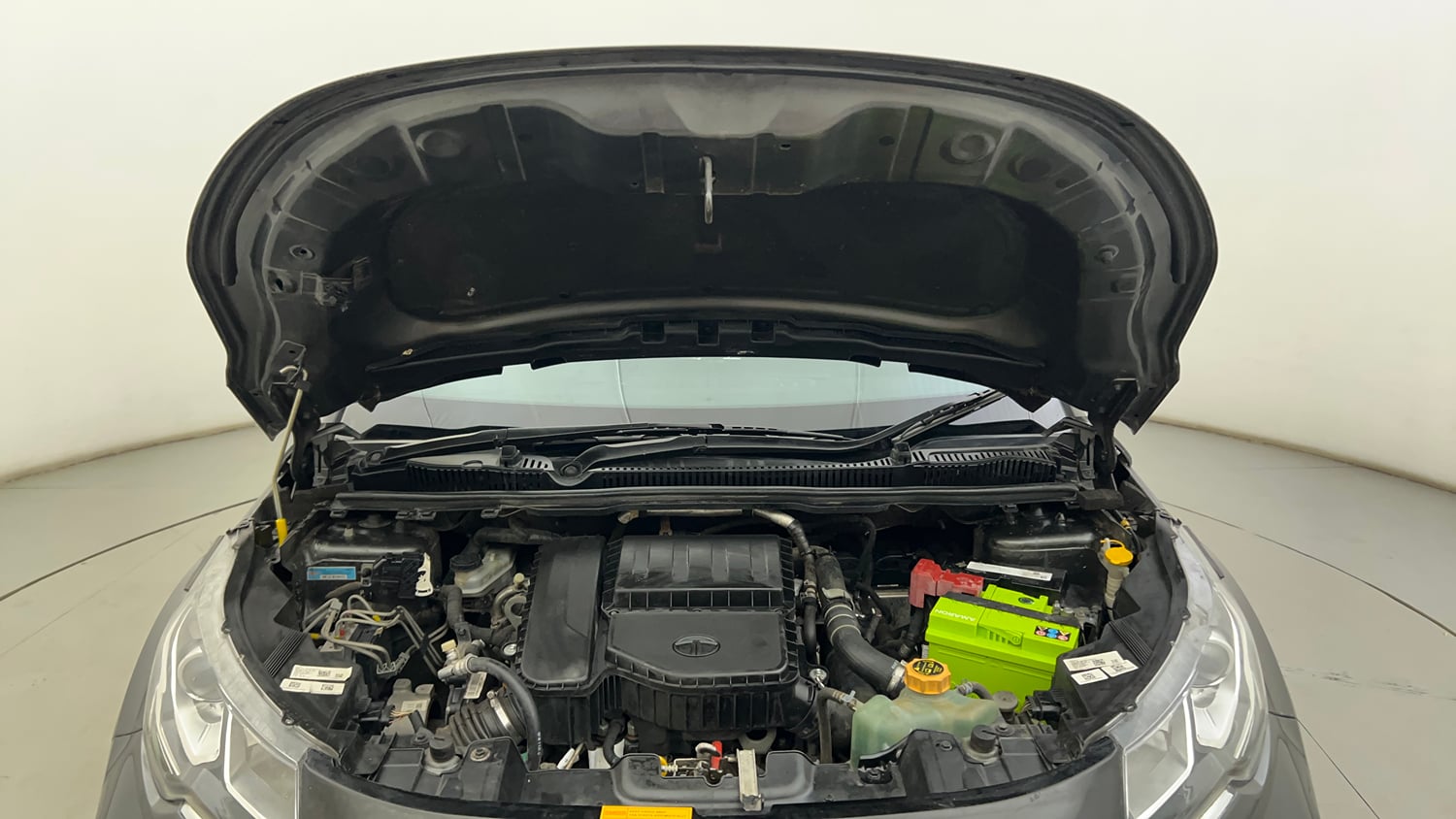 Used 2022 Tata Nexon XZA Plus Diesel Diesel Automatic engine ENGINE & BONNET OPEN FRONT VIEW