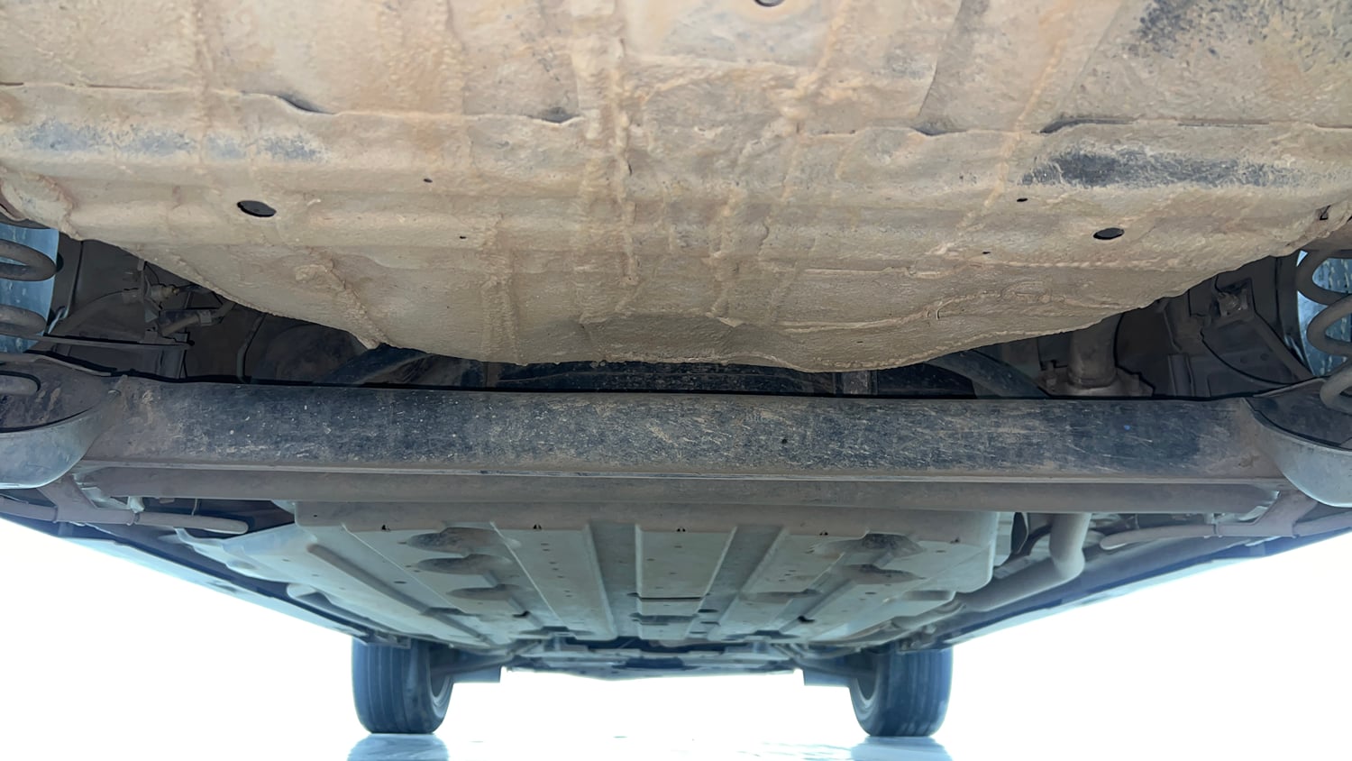 Used 2024 Honda Elevate VX CVT Petrol Automatic extra REAR UNDERBODY VIEW (TAKEN FROM REAR)