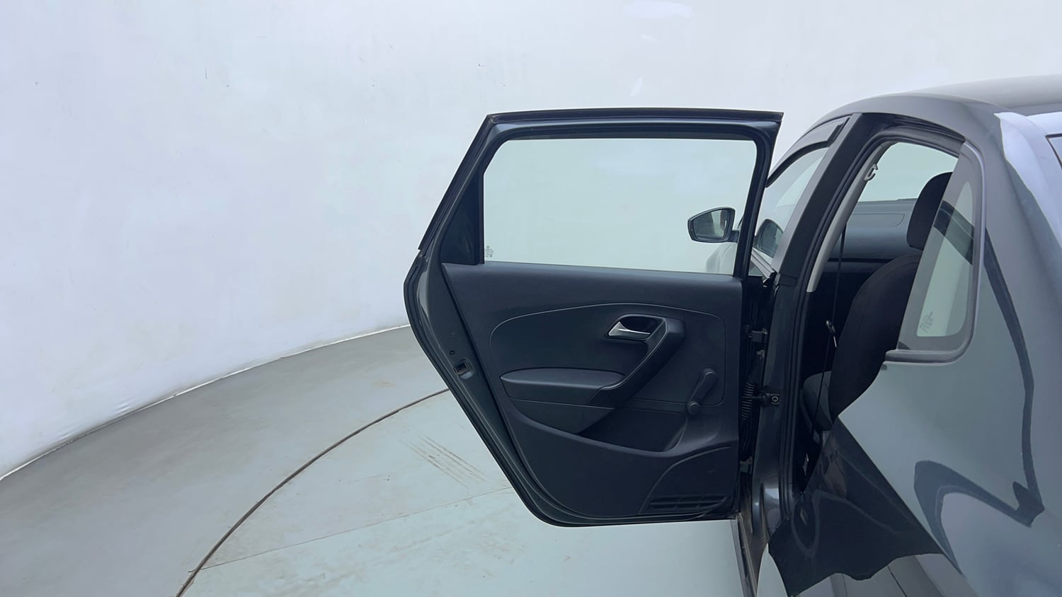 Used 2017 Volkswagen Ameo Trendline 1.2L (P) Petrol Manual interior LEFT REAR DOOR OPEN VIEW